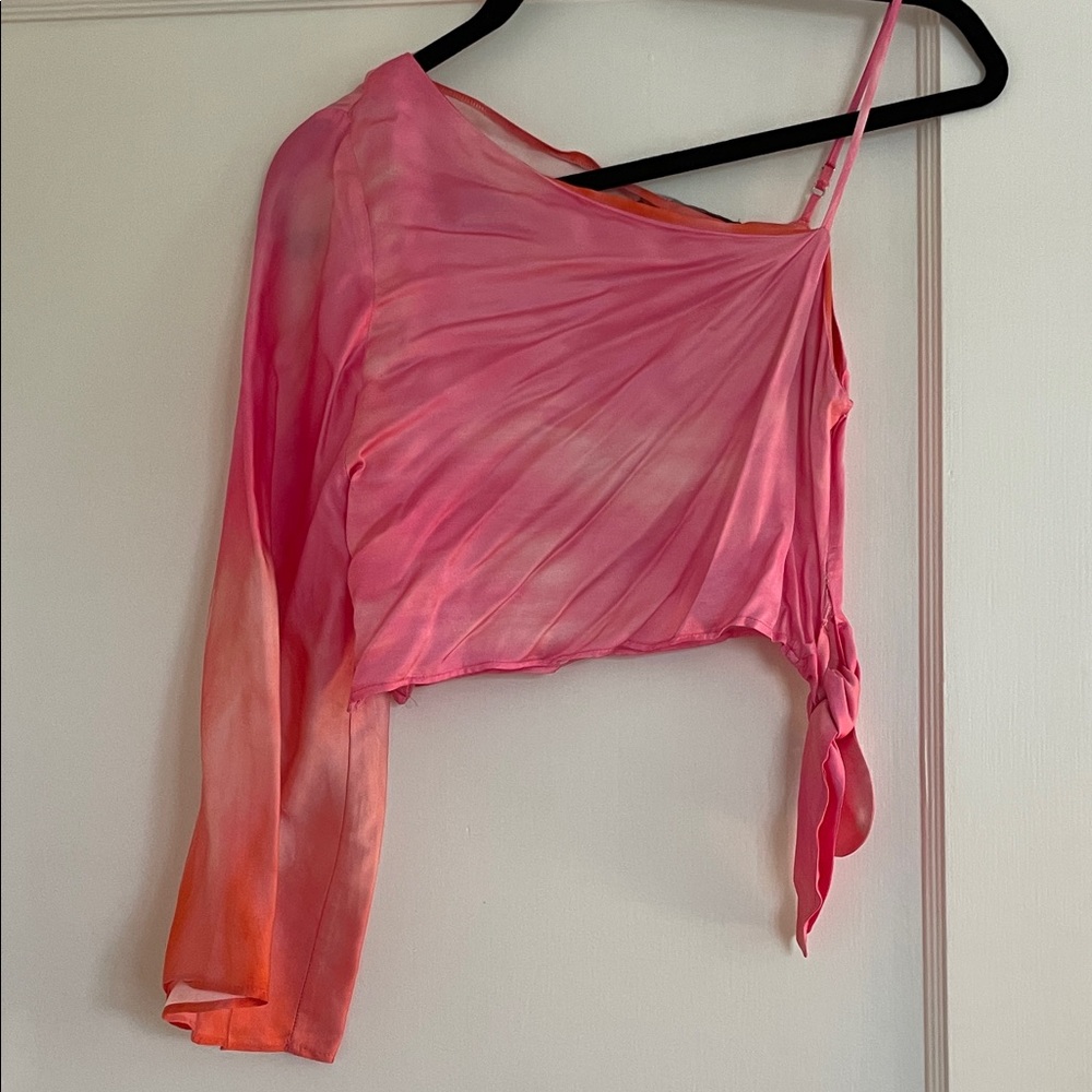 Zara one shoulder top